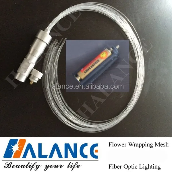 3pcs AAA battery LED Fiber Optic saber