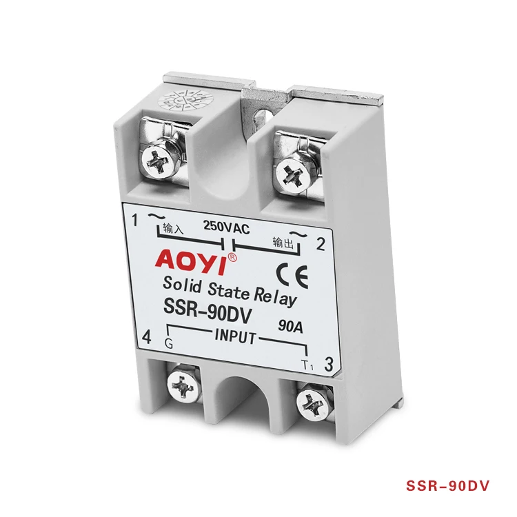 Intelligent New and Original Single Phase Solid State Relay SSR-90DV with Lower Price