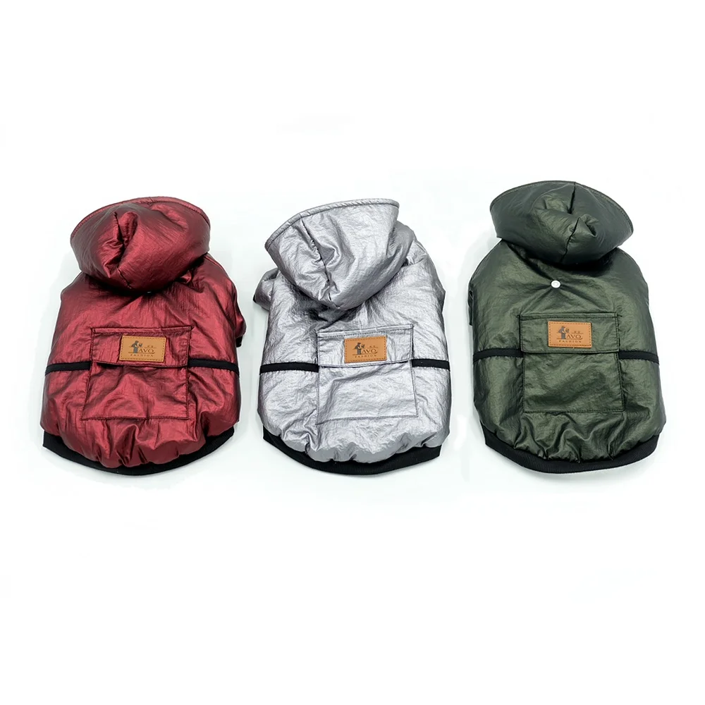 
Warm Dog coat for Puppy Winter Cold Weather Soft Windproof casual coat 