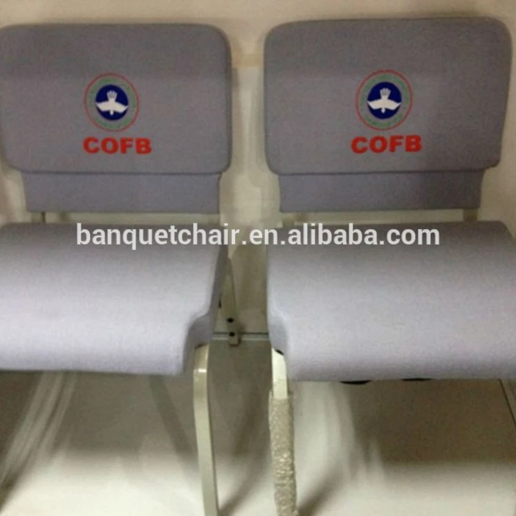 
Aluminium high density sponge church chair with low price 