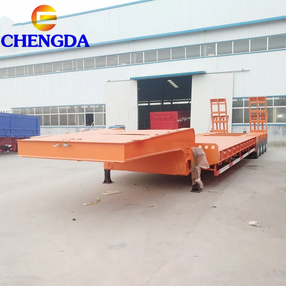 5 line 10 axle 150 ton 180 tons modular lowbed semi trailer