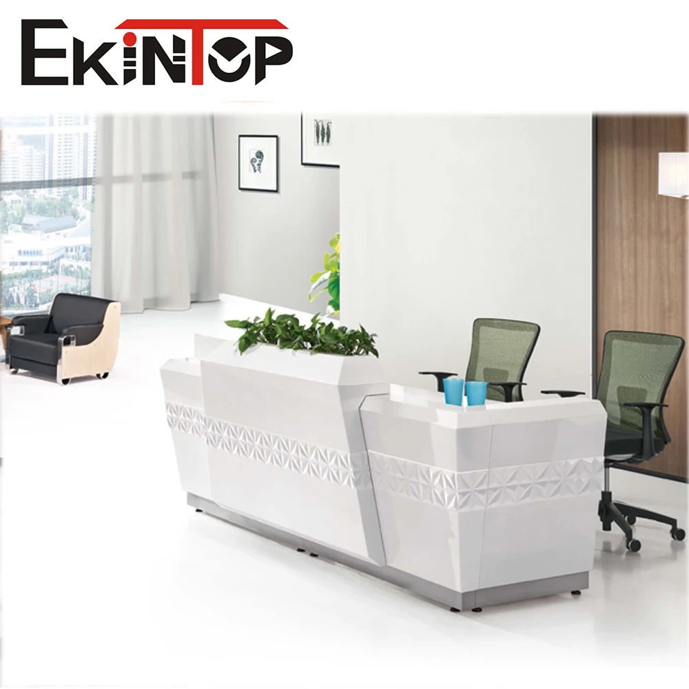 Современная офисная мебель изогнутая стойка регистрации для офисной комнаты маникюрный салон