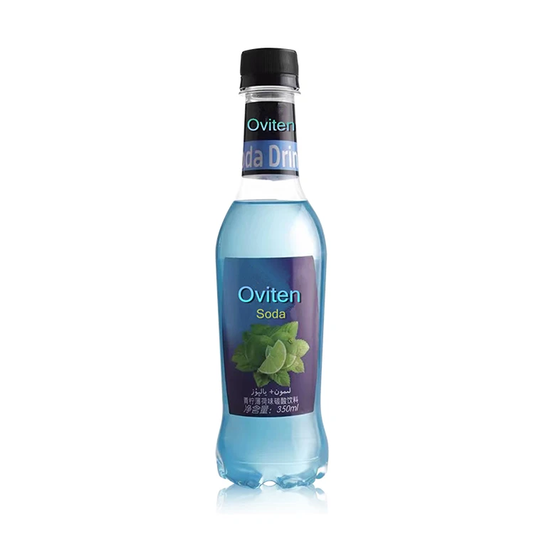 350 мл новый аромат извести газированный мягкий напиток