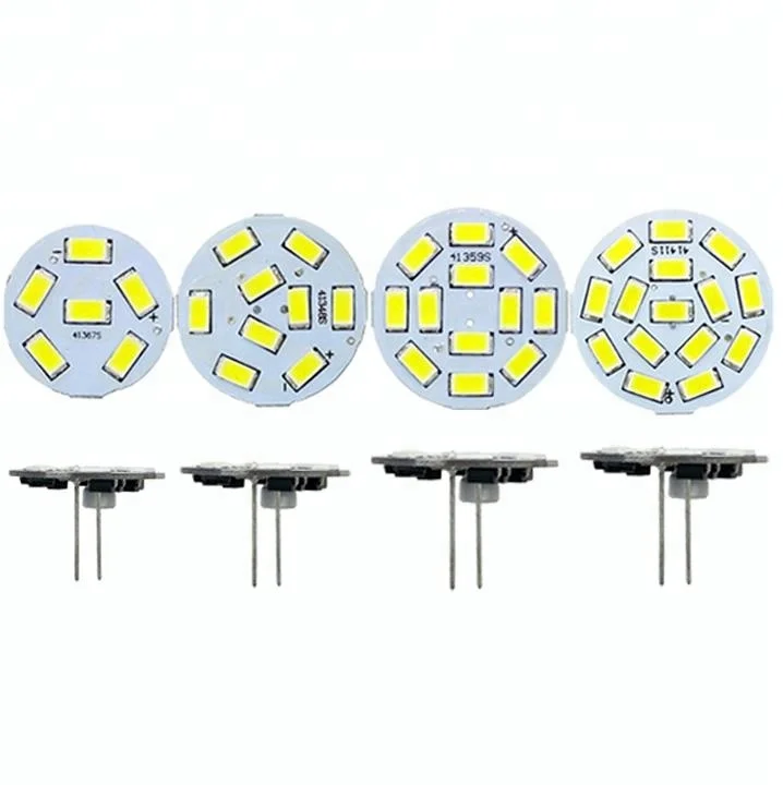5W Extremely Bright G4 LED Lamp Bulb 5730 pcb g4 24v led bulbs G4