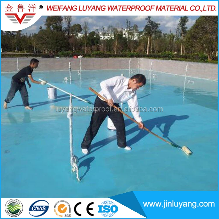 Белое полиуретановое покрытие для крыши на водной основе