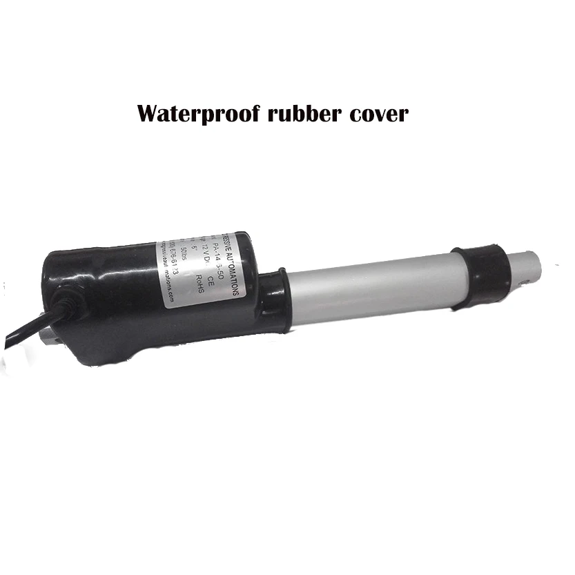 50mm, 100mm, 150mm, 200mm or customized stroke linear actuator for satellite antenna