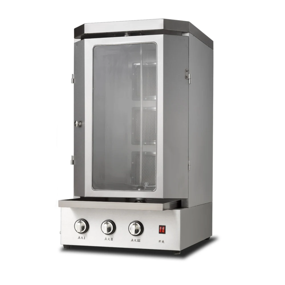 Safe And Healthy Smokeless Rotary Duck Lamb Barbecue Grill Machine For Sale