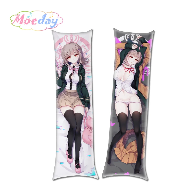 Аниме данганронпа: триггер счастливый хаосс эношима Junko Nanami ChiaKi обнимающая наволочка