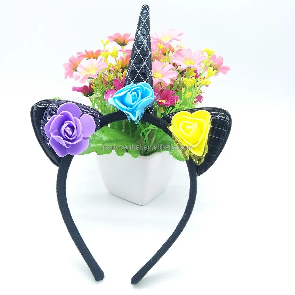 2018 New Design Little Pony Unicorn Headband For Kids Girl LP3194