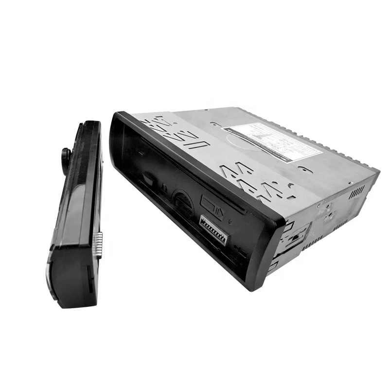 2019 cheap universal 1din detachable/fixed panel car radio sb sd fm radio BT hands free SD Aux system DVD player stereo