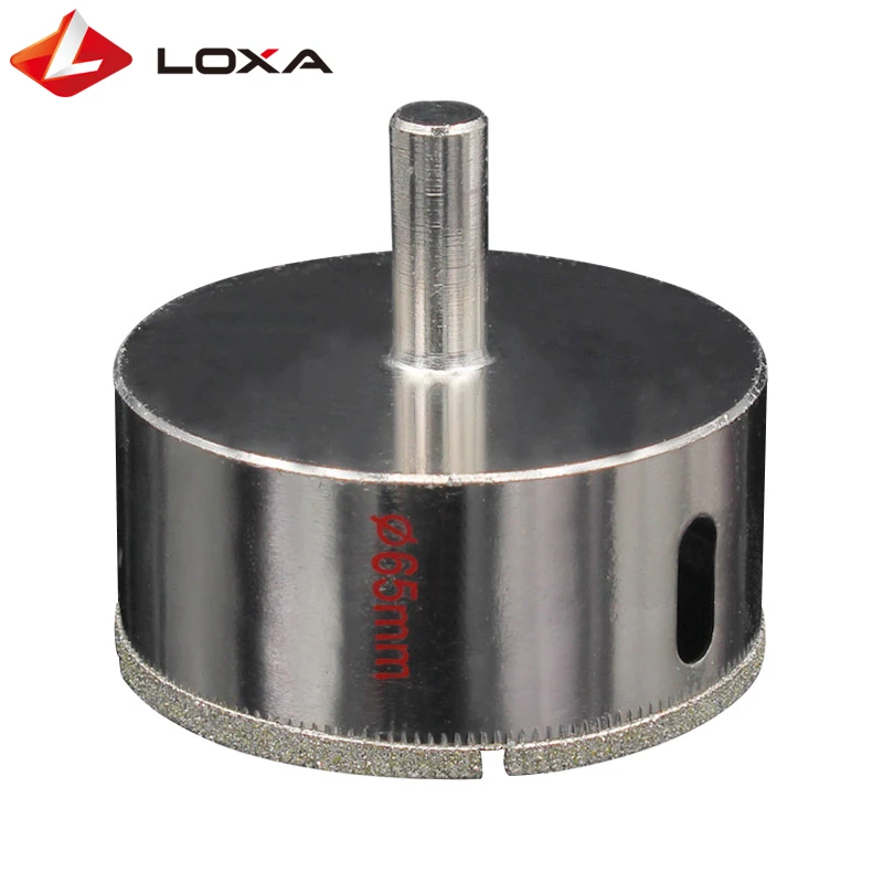 Diamond Coated Hole Saw Drill Bits 3mm-160mm For Glass Marble Tile