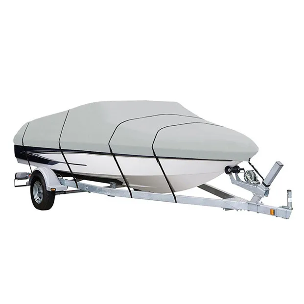New Boat Cover 600D Breathable Waterproof Fabric Boat Cover