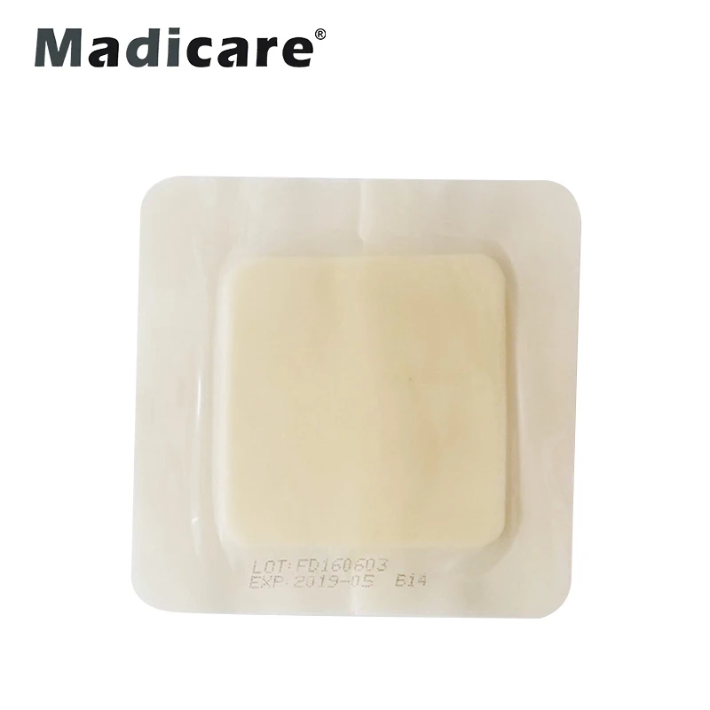 Medical Foam Dressing Non Adhesive For High Exudation Wounds: Ulcers Bedsores Donated Skin Areas Burn Hurt