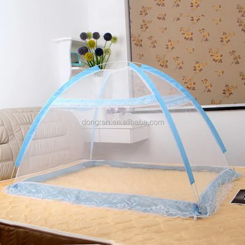New products polyester safe folding baby cot mosquito net