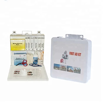 standard medical first aid kit plastic first aid box