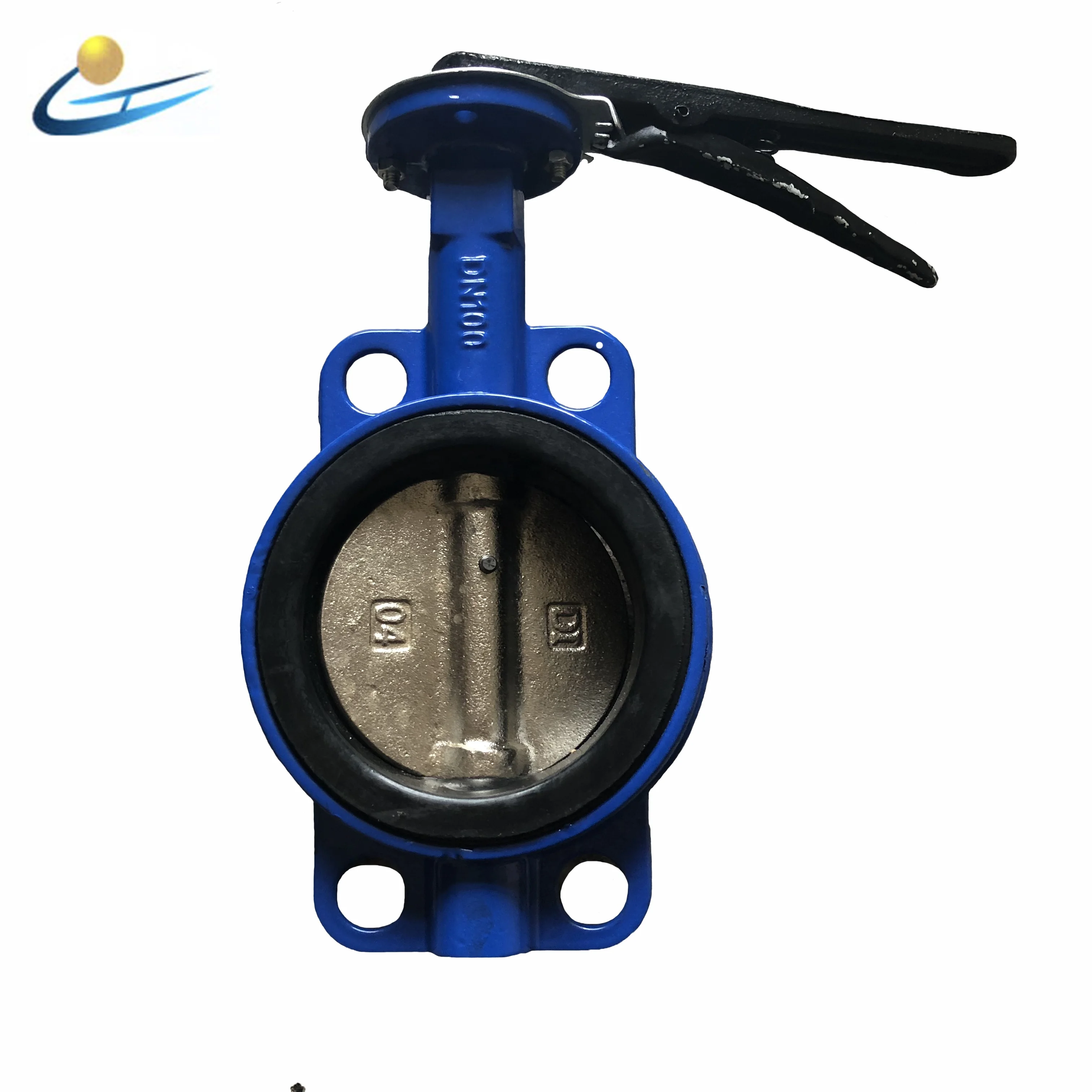 China Manufacturer Factory Price Manual Hydraulic wafer Butterfly Valve