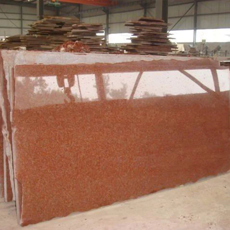 Wholesale Cheap Polished G562 China Large Red Granite Stone Slab For Sale