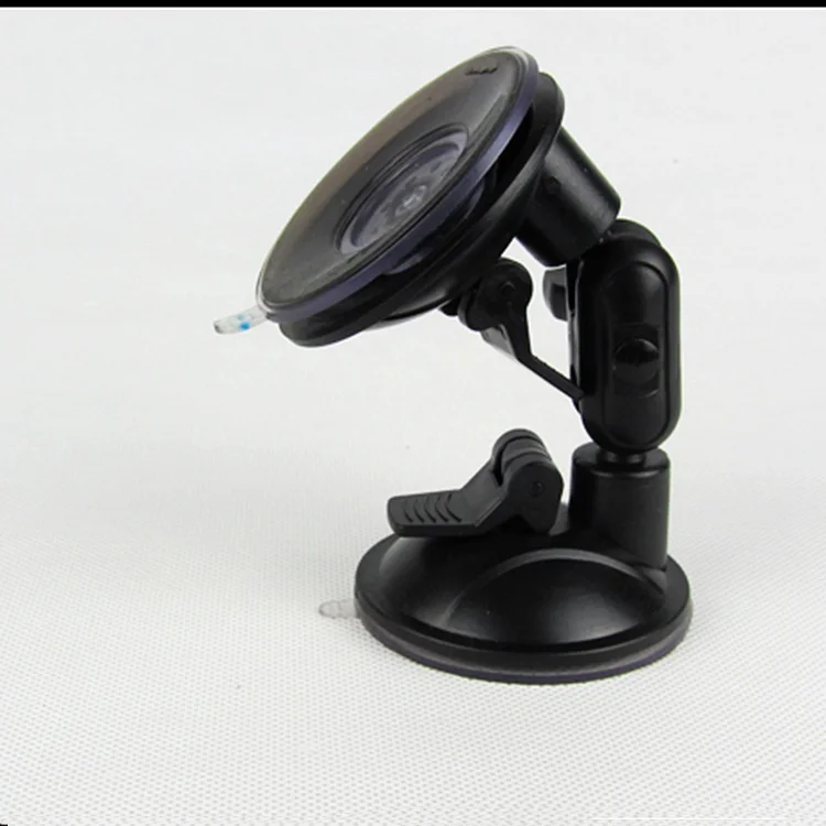 S65B+65 Universal adjustable Double Suction Cup Rotatable Tablet Phone Car Holder Stand Bracket Black