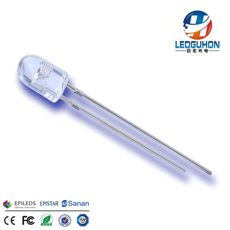 Оптовая продажа с китайской фабрики, супер яркие 546 овальные зеленые светодиодные диоды/прозрачные линзы с водой, овальная Зеленая лампа 5 мм, светодиодный чип