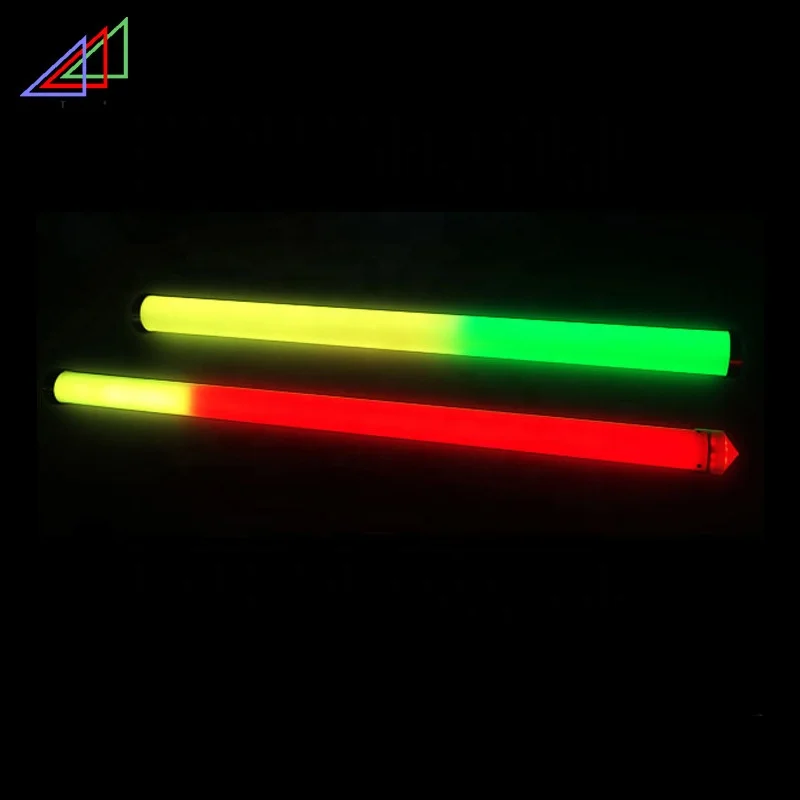 addressable DC15V-DC24V 3D DMX LED light bar tubes dmx rgb 3d led meteor fluorescent tube light
