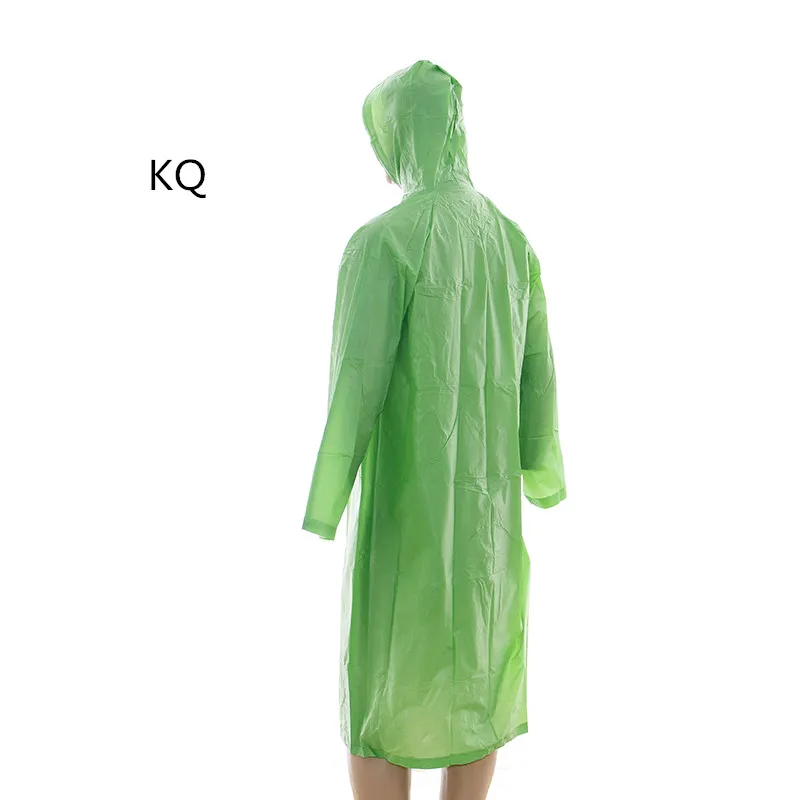 pink long pvc raincoat