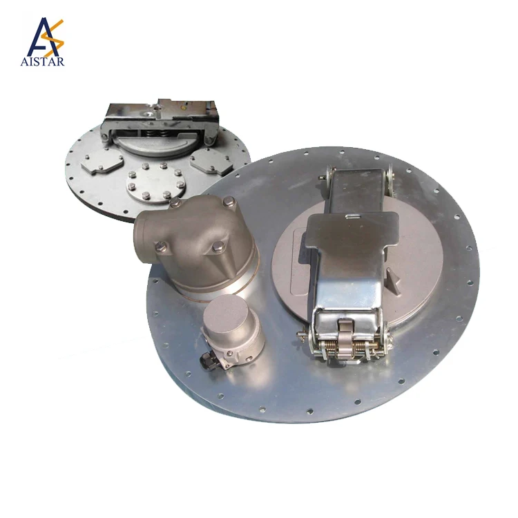 Aluminum Alloy Manhole Cover Weight Fuel tank Round Lockable Manhole Cover