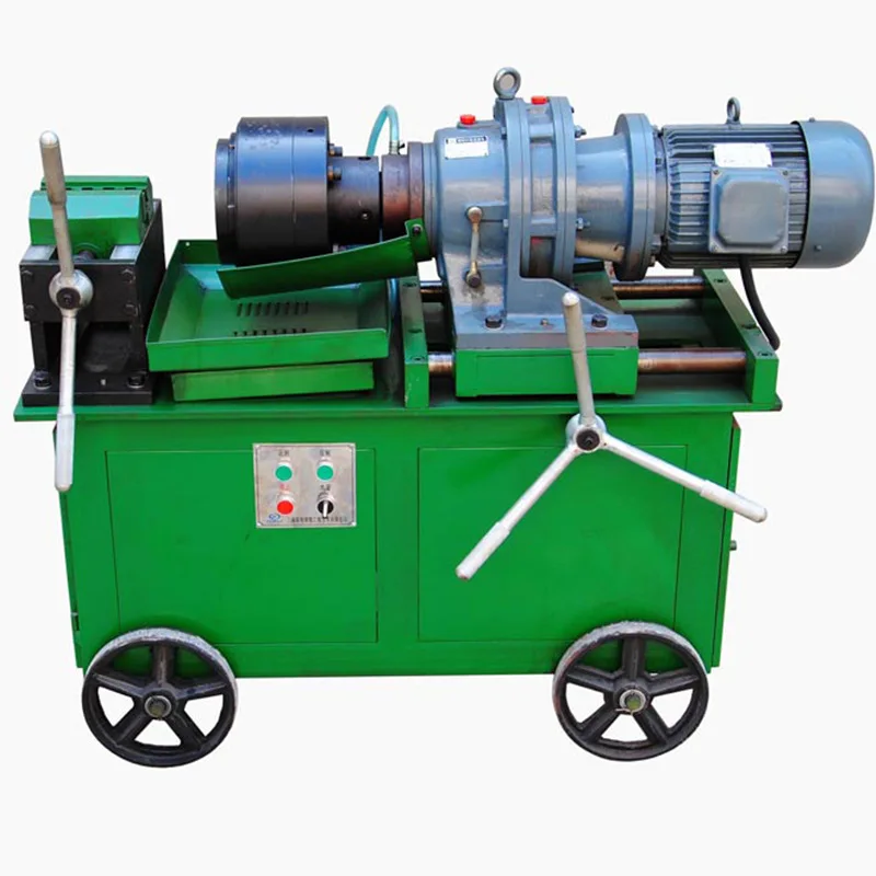 China Factory Price Used 40MM 3 Rollers Internal Rebar Thread Rolling Machine
