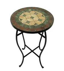 cocktail metal feet outdoor leisure small Mosaic Side Table