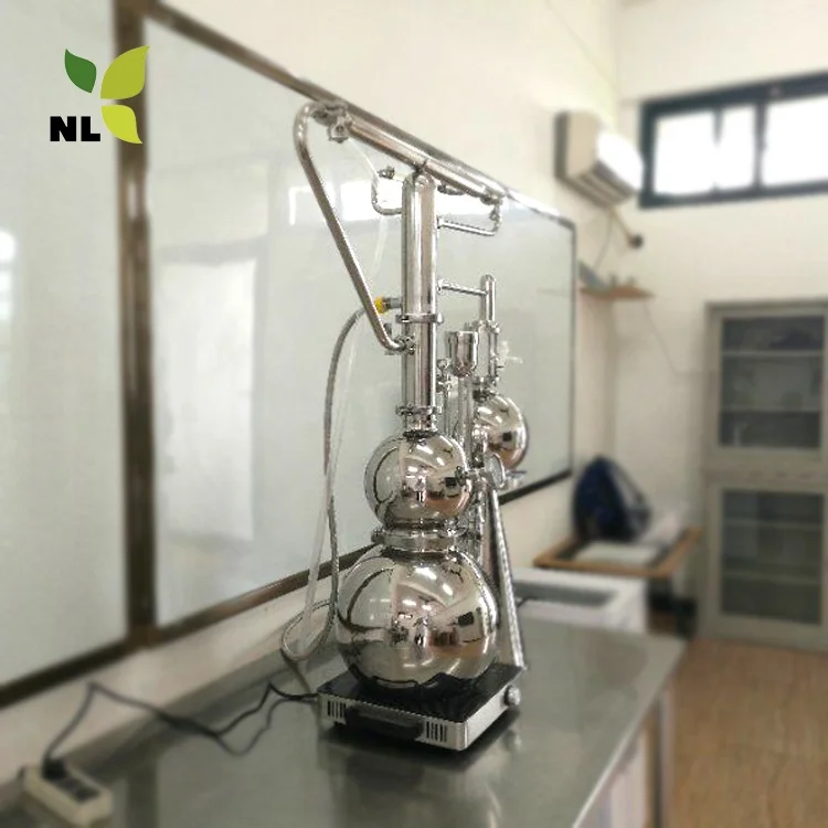 10L Gourd Shape Home Peppermint/Sage Essential Oil Distillation Kit/essential oil extracting machine