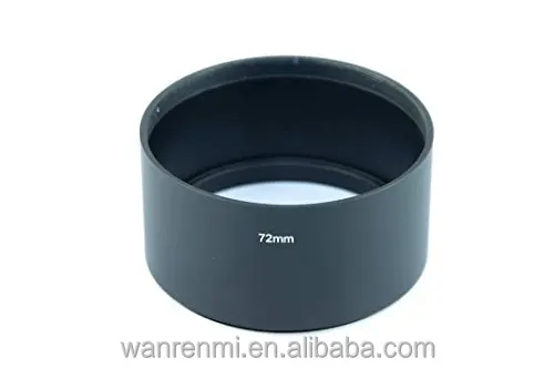 
72mm Metal Tele Lens Hood 72mm Telephoto Filter Thread Camera Lens for Canon Nikon 
