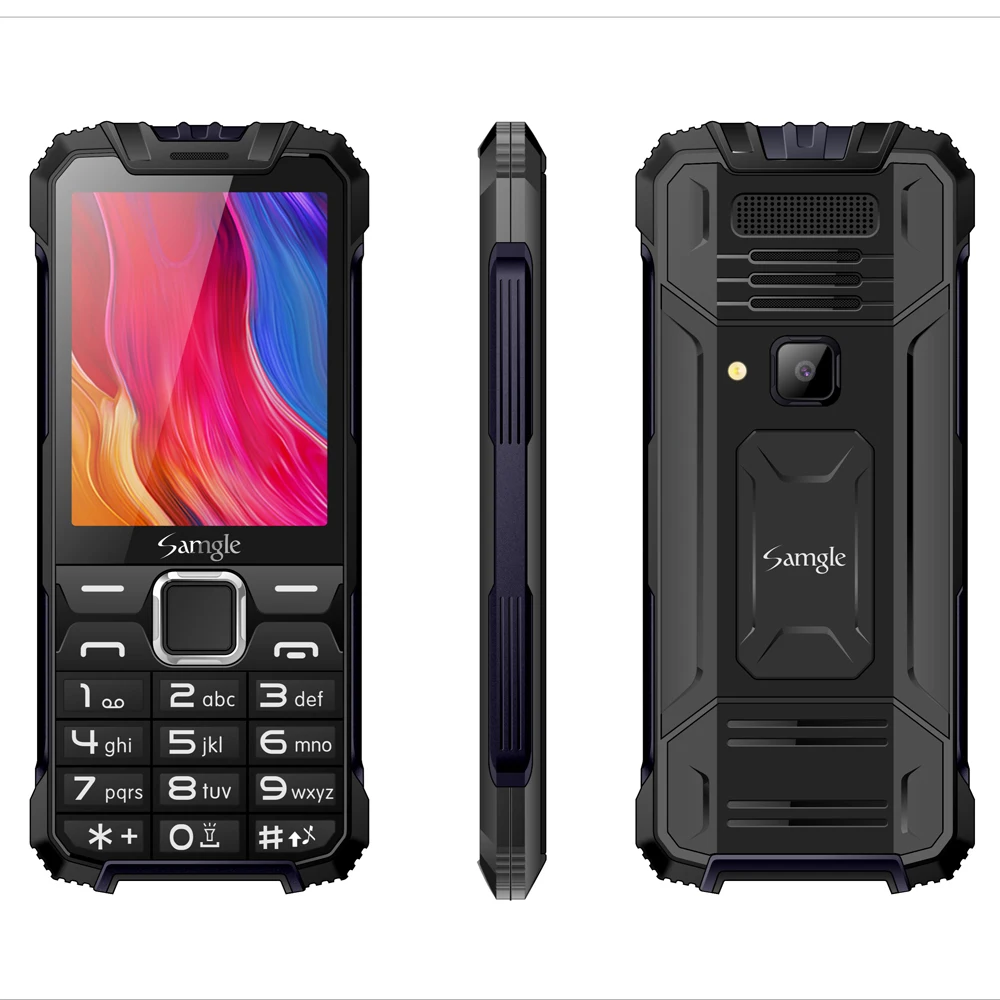 
Retail High quality 2.8 inch 3G Feature phone big battery capacity 