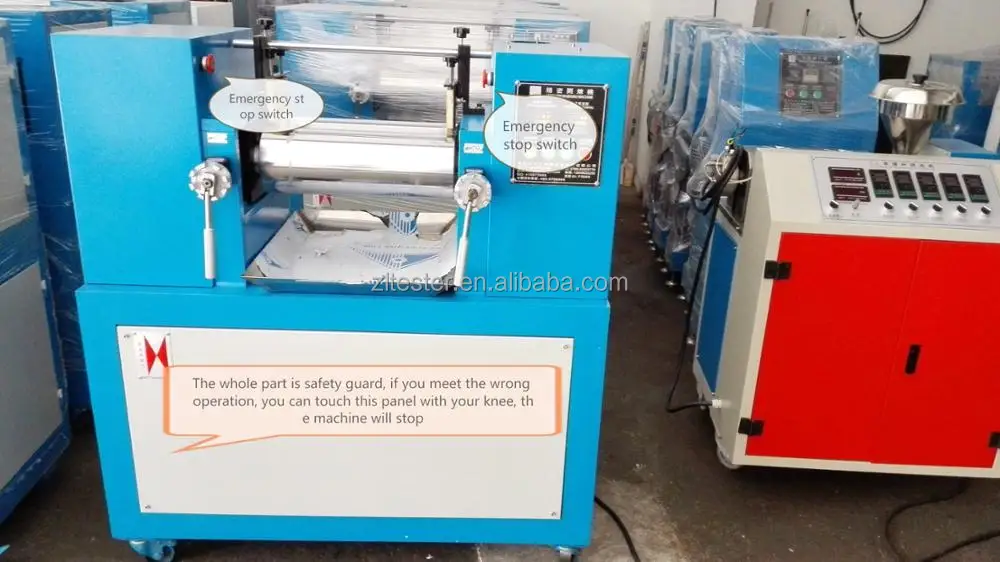 Лаборатории резиновые Два Рулона Смешивания Мельница