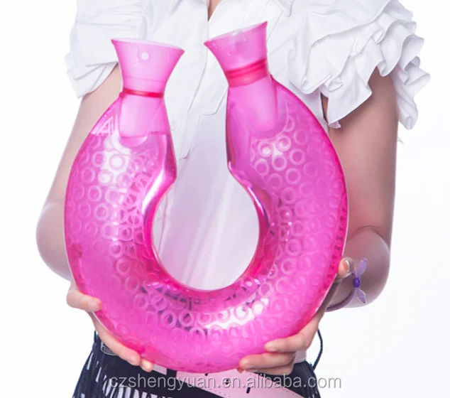 U shape hot water bag to induce period from China