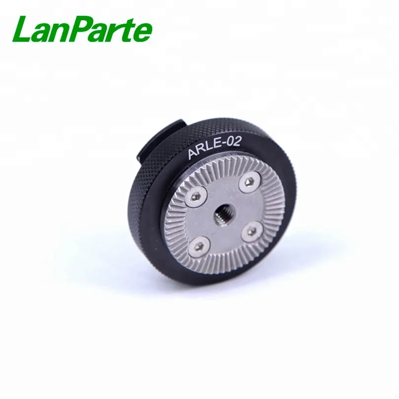 LanParte Accessory Adapter with ARRI Rosette Teeth for Panasonic AU-EVA1