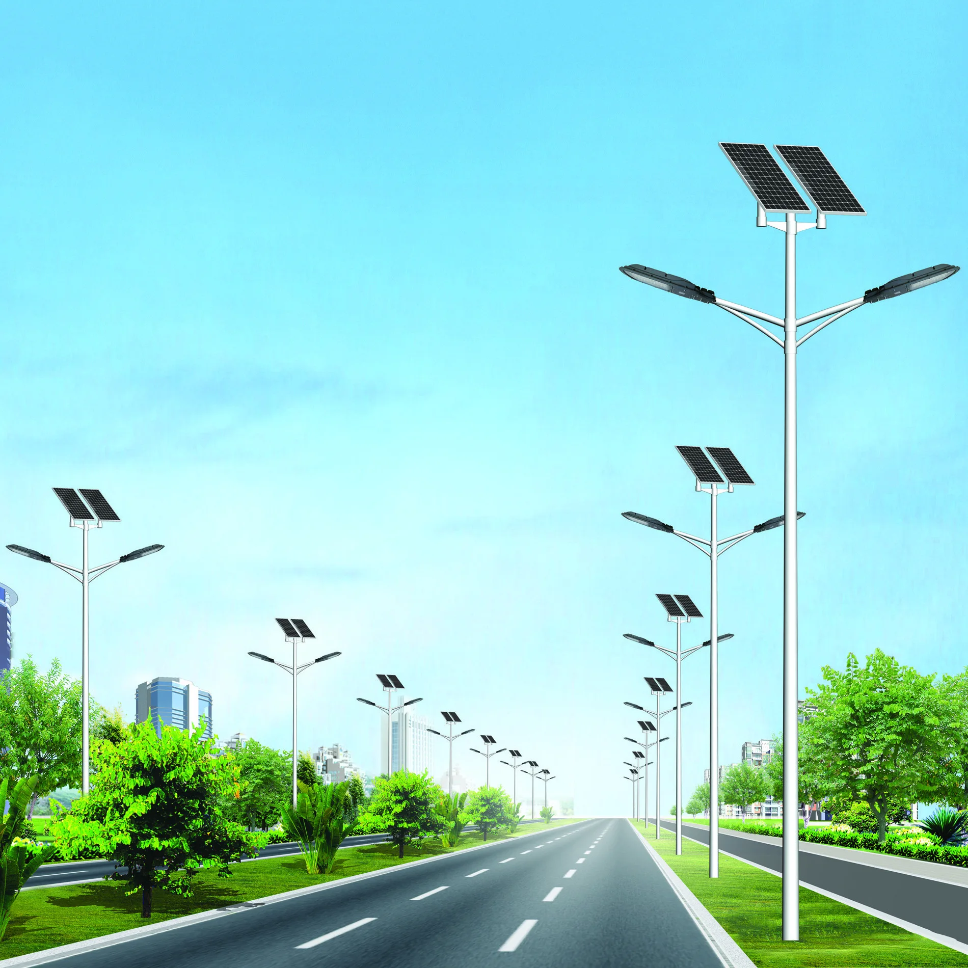 solar system new design cheap price IP65 solar street light led