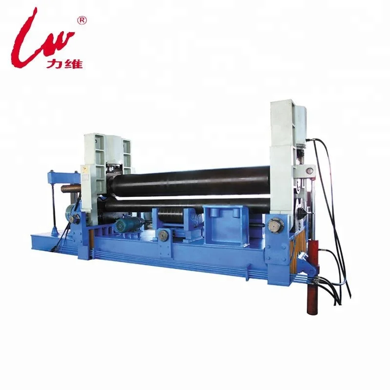 mechanical symmetrical plate 3 roller rolling  bending machine