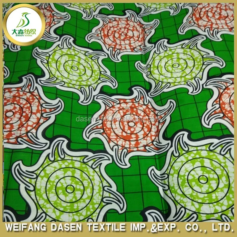 100% cotton african wax print fabric ankara fabric 2016