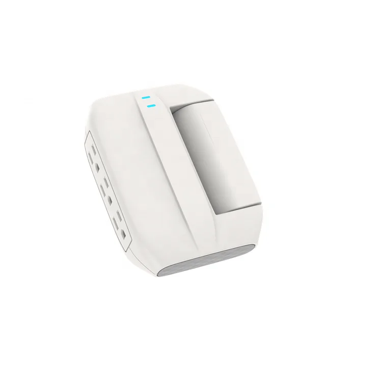 6 Outlet Swivel Mount Socket - Side Socket 6 Outlet Surge Protector Swivel Wall Power Strip