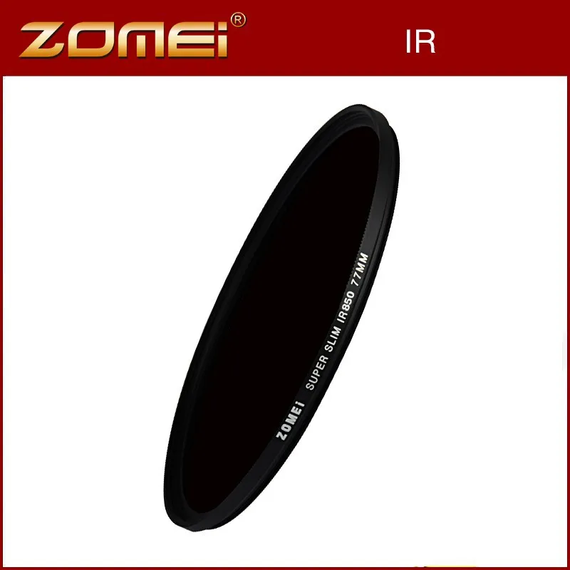 ZOMEI 58MM 850NM Optical glass Pro Quality Infrared Infra-red IR filter