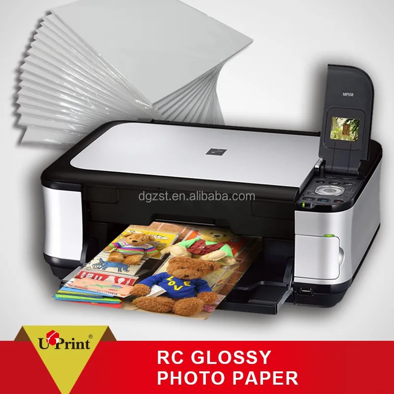 High Whiteness A3 A4 4R 4x6 13x18 10x15 Inkjet RC Photo Paper glossy paper