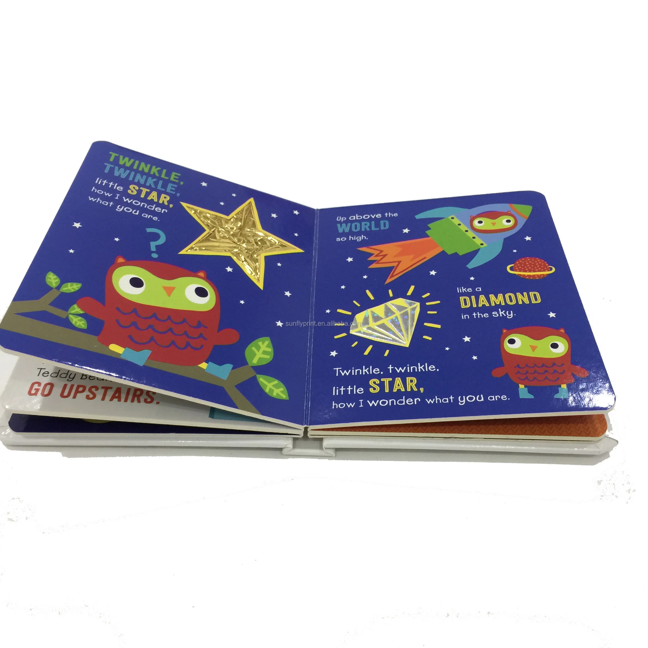 High Quality Paper Printing Services Cheap Comic Printing Kids Cardboard Book with packing box