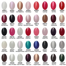 1PCS Lot colors40533 Newest CNF 79 Colors soak off UV LED Nail Gel Polish For gel