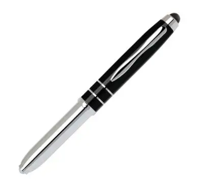 Pen with flashlight promotional custom cheap UV light pen