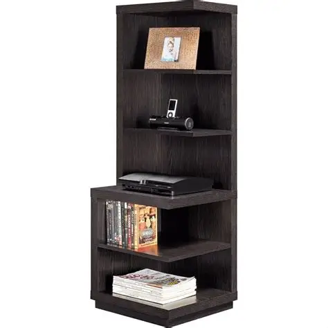
Home Furniture Modern Minimalist Style Storage Corner Cabinet For Display 