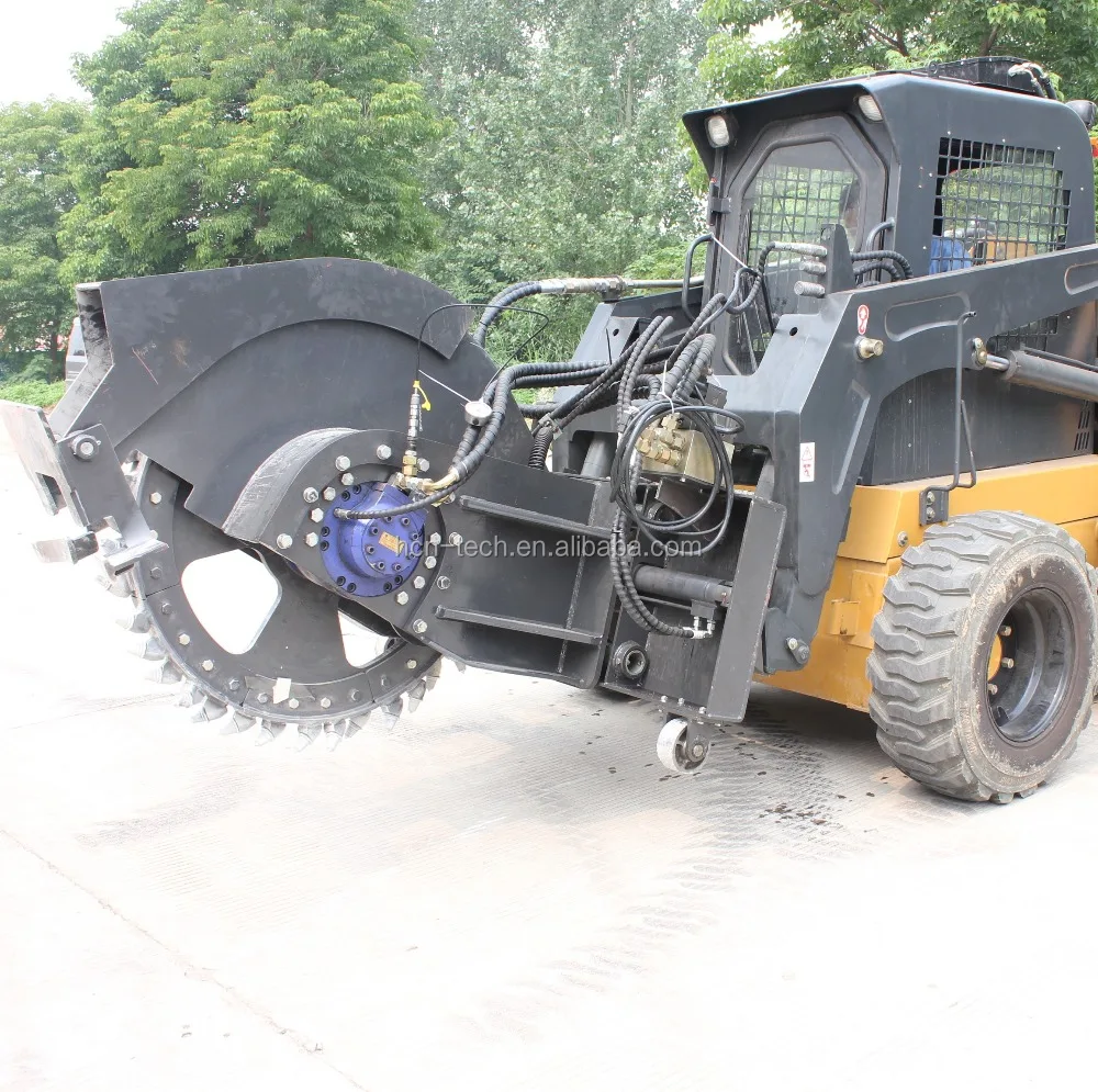 Hot sale rock saw trencher for skid steer loader
