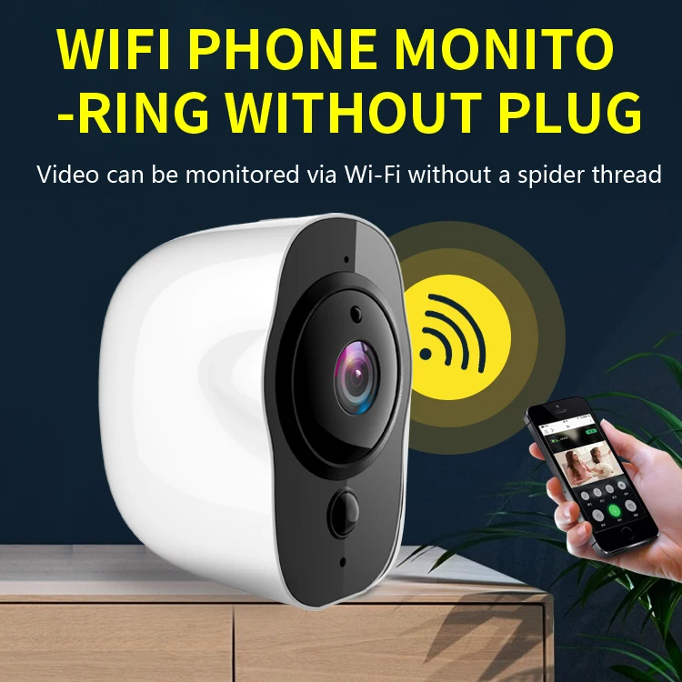 Smart Wireless WiFi Mobile Phone Home HD Network Monitor Camera Night Vision WiFi Baby Monitor