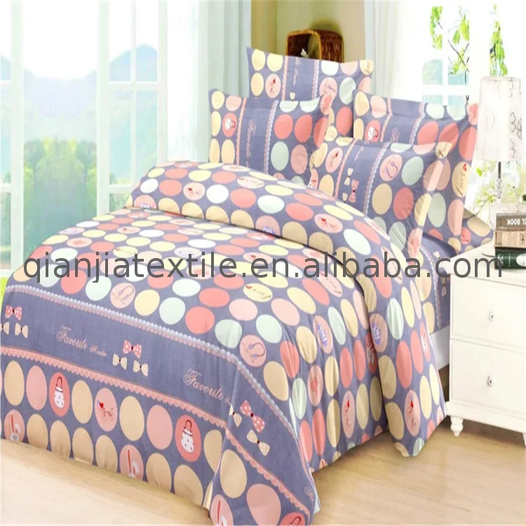 China Best 100% cotton material duvet cover set  cotton fabric oem floral printed fabrics