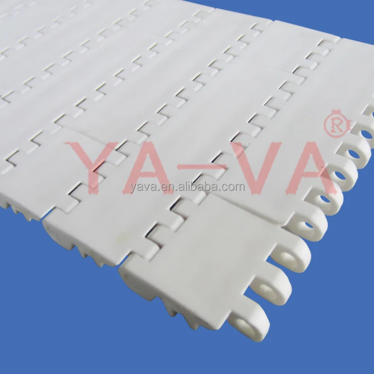 YS650-2 modular belt conveyor side guard table top modular belt
