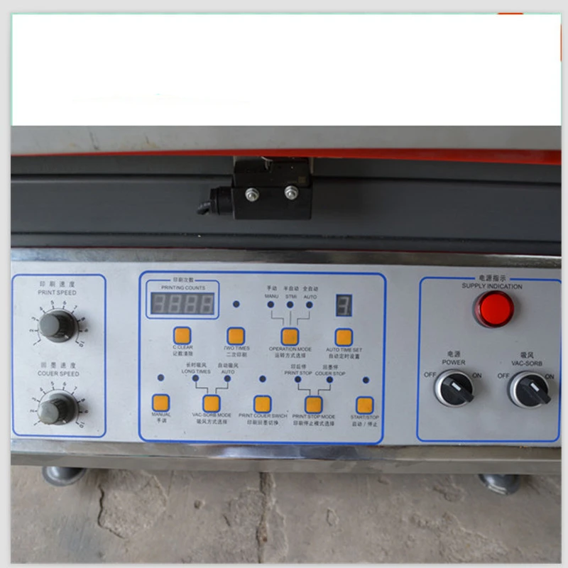 
Clam shell sheet screen printer for electronics industry 