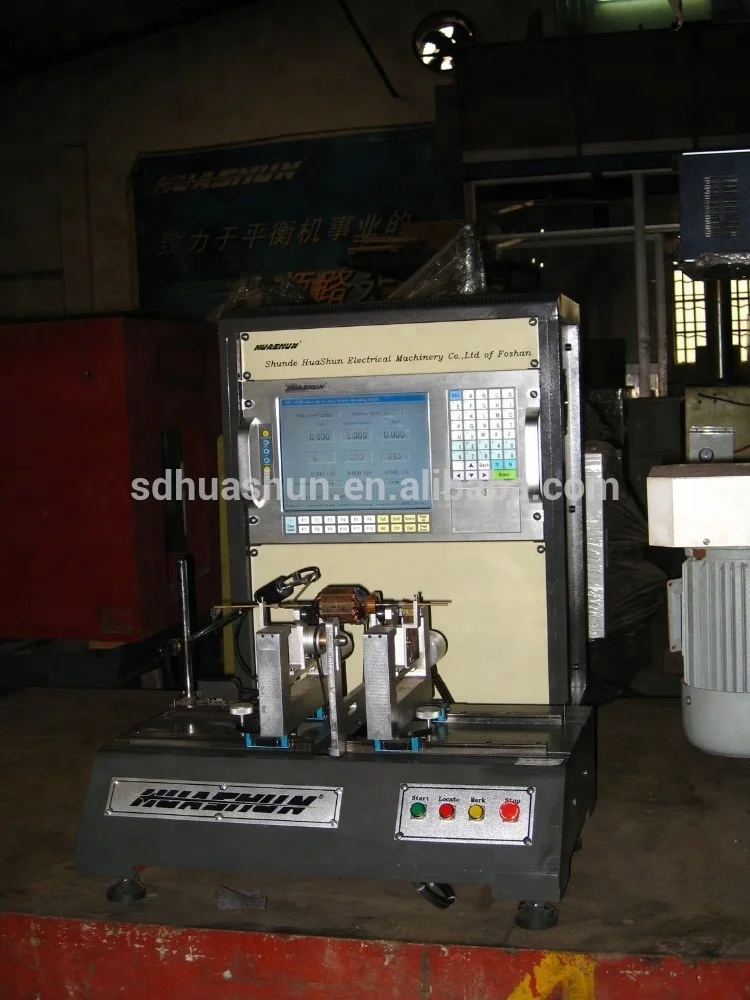 HUASHUN auto-positioning armature dynamic balancing machine and professional after sale service providing